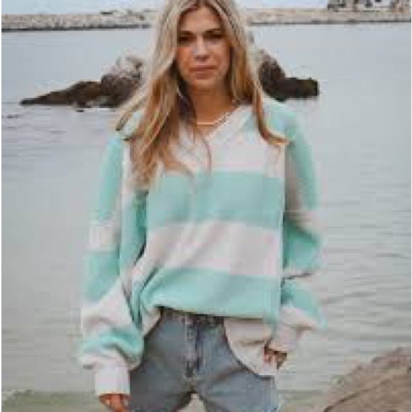 Tanya Taylor Maisie Knit / 3X / ARAUCANA/SEASALT - Picture 10 of 16